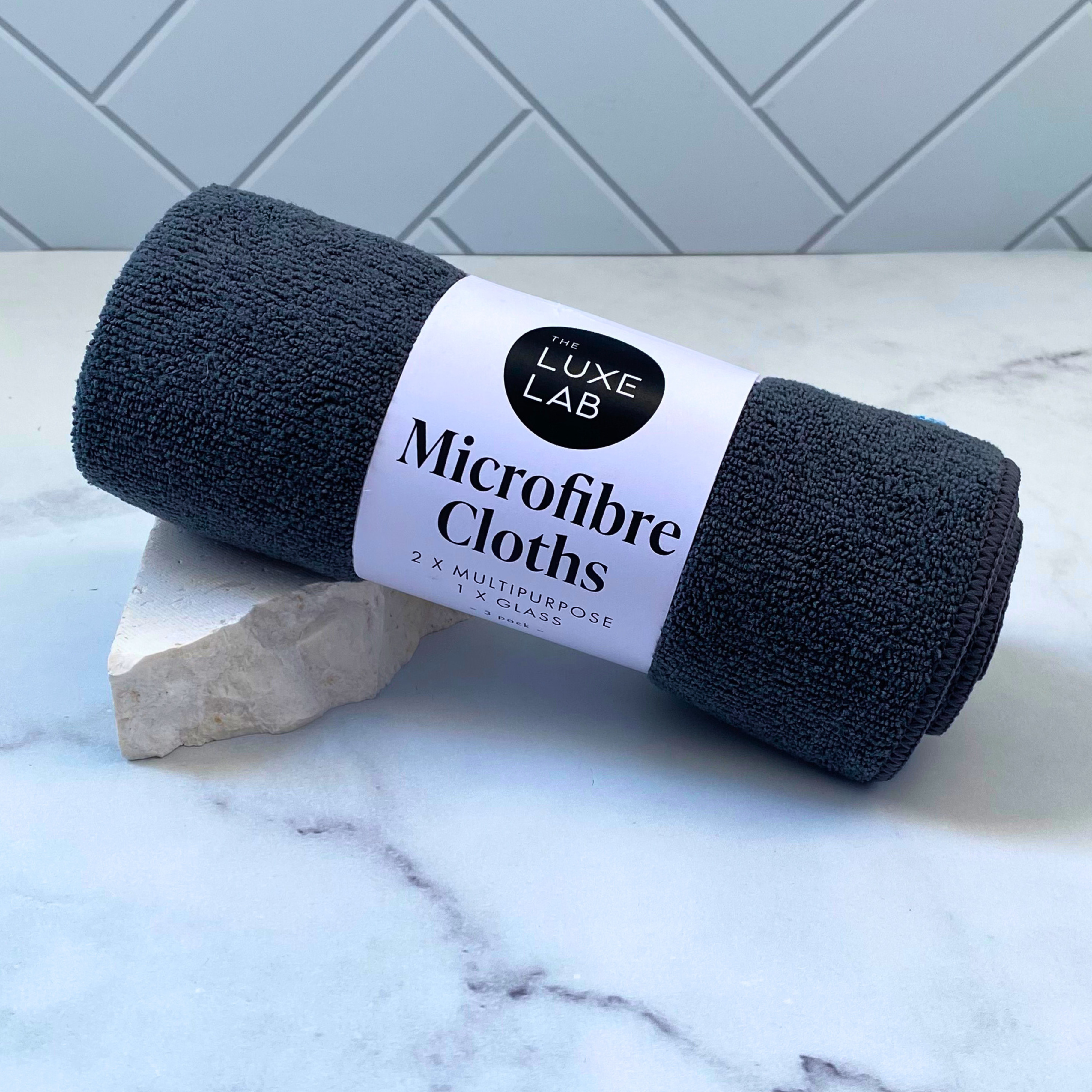 Microfibre cleaning cloth - 3 pack