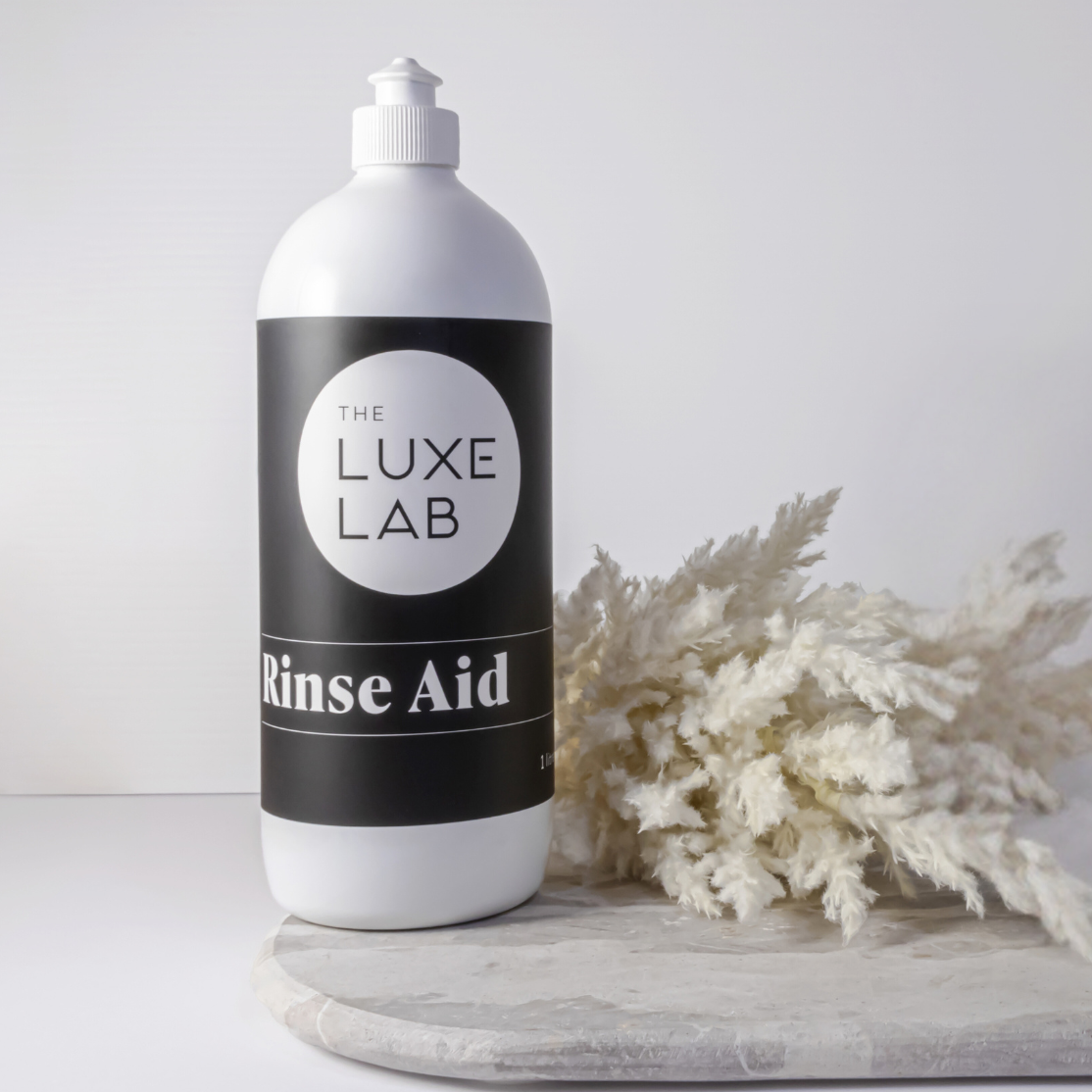 For Rinse Only Lab Label Rinse Aid - 330 Washes (12 month supply) – The Luxe Lab